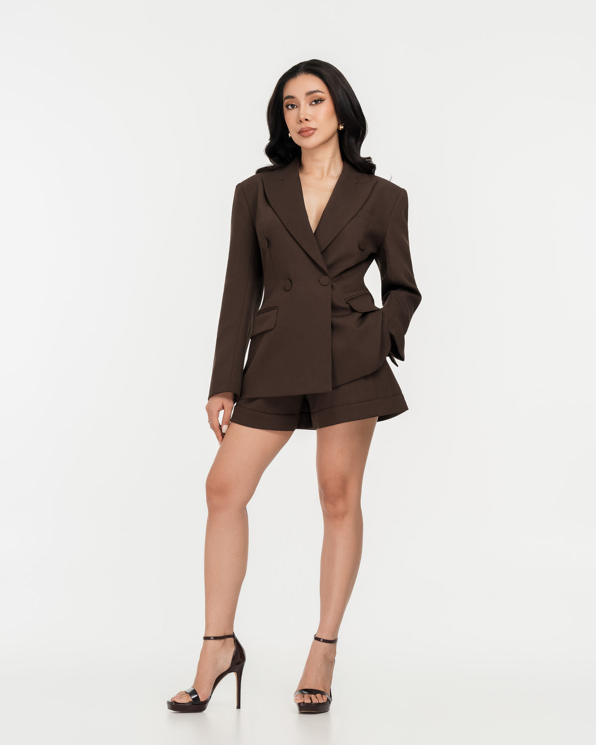 Simone High-Waist Shorts