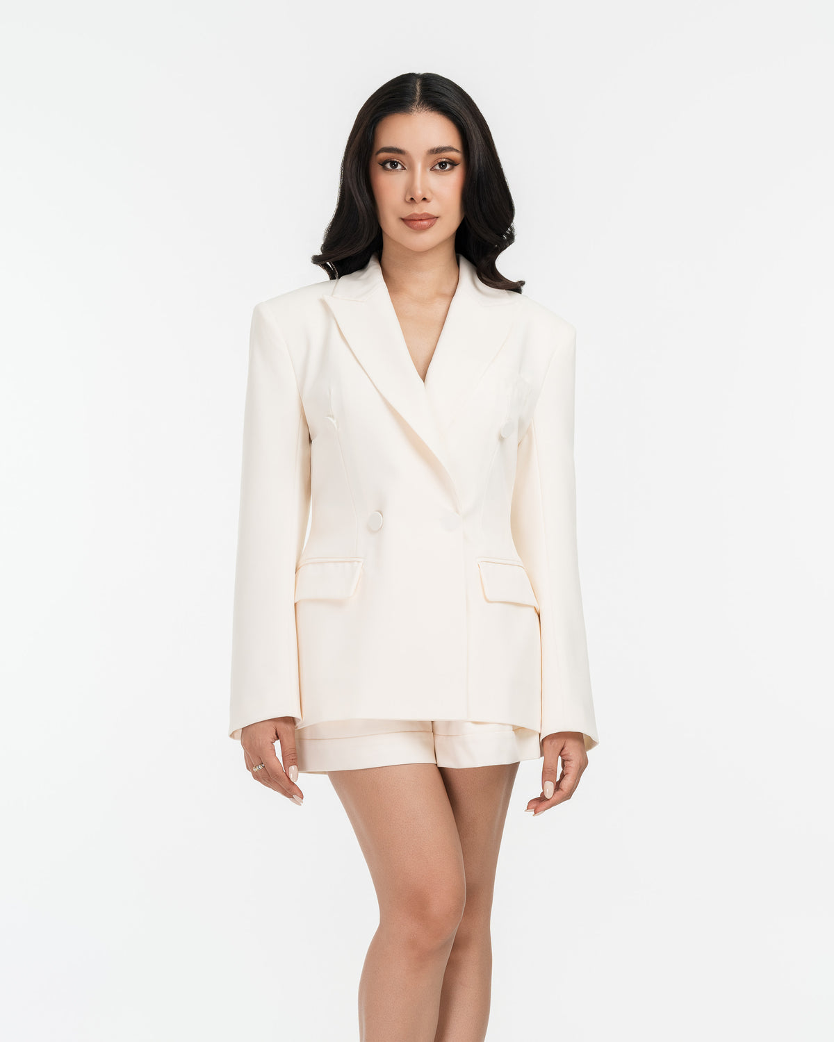Simone High-Waist Shorts
