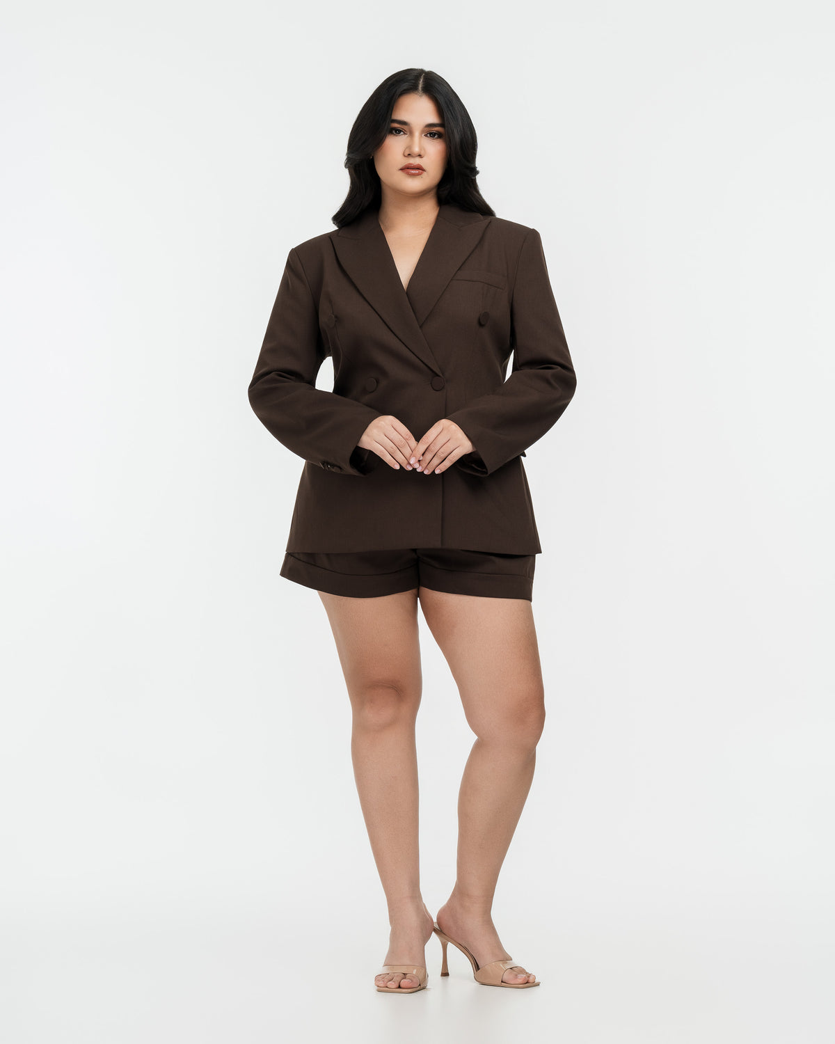 Simone High-Waist Shorts