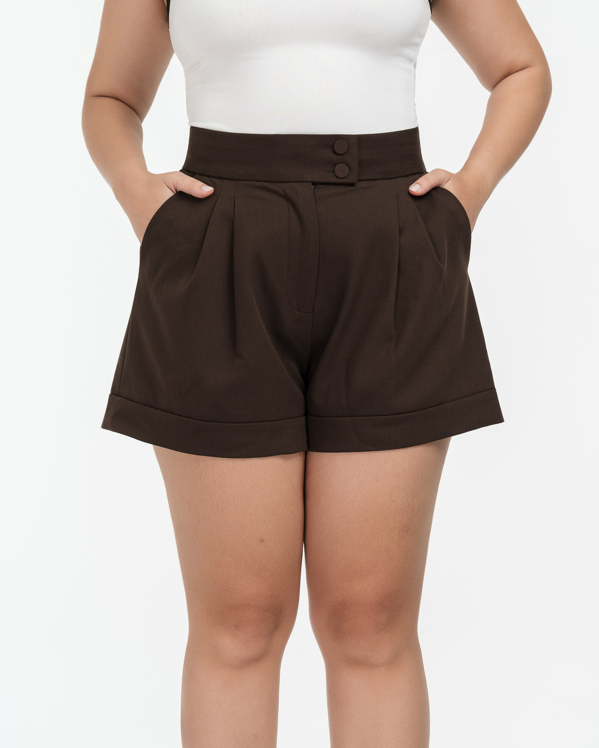 Simone High-Waist Shorts