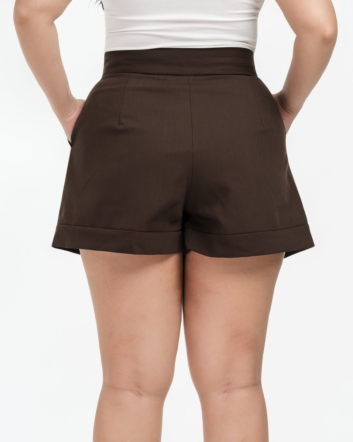 Simone High-Waist Shorts