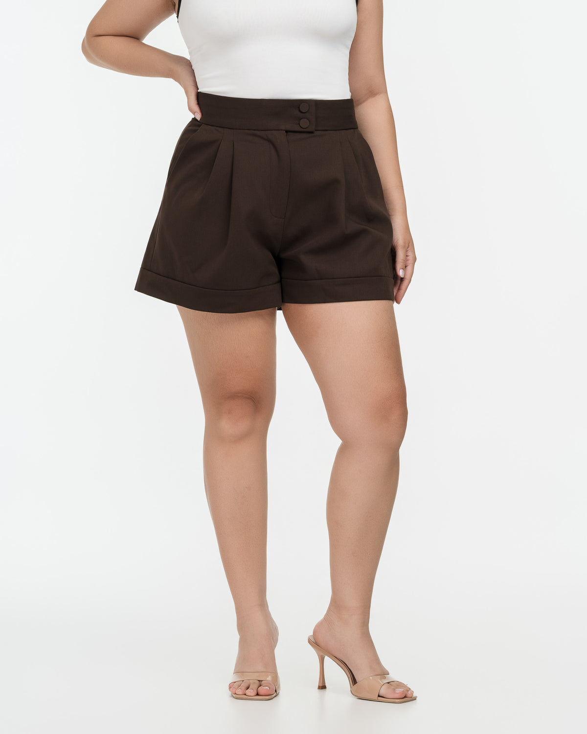 Simone High-Waist Shorts