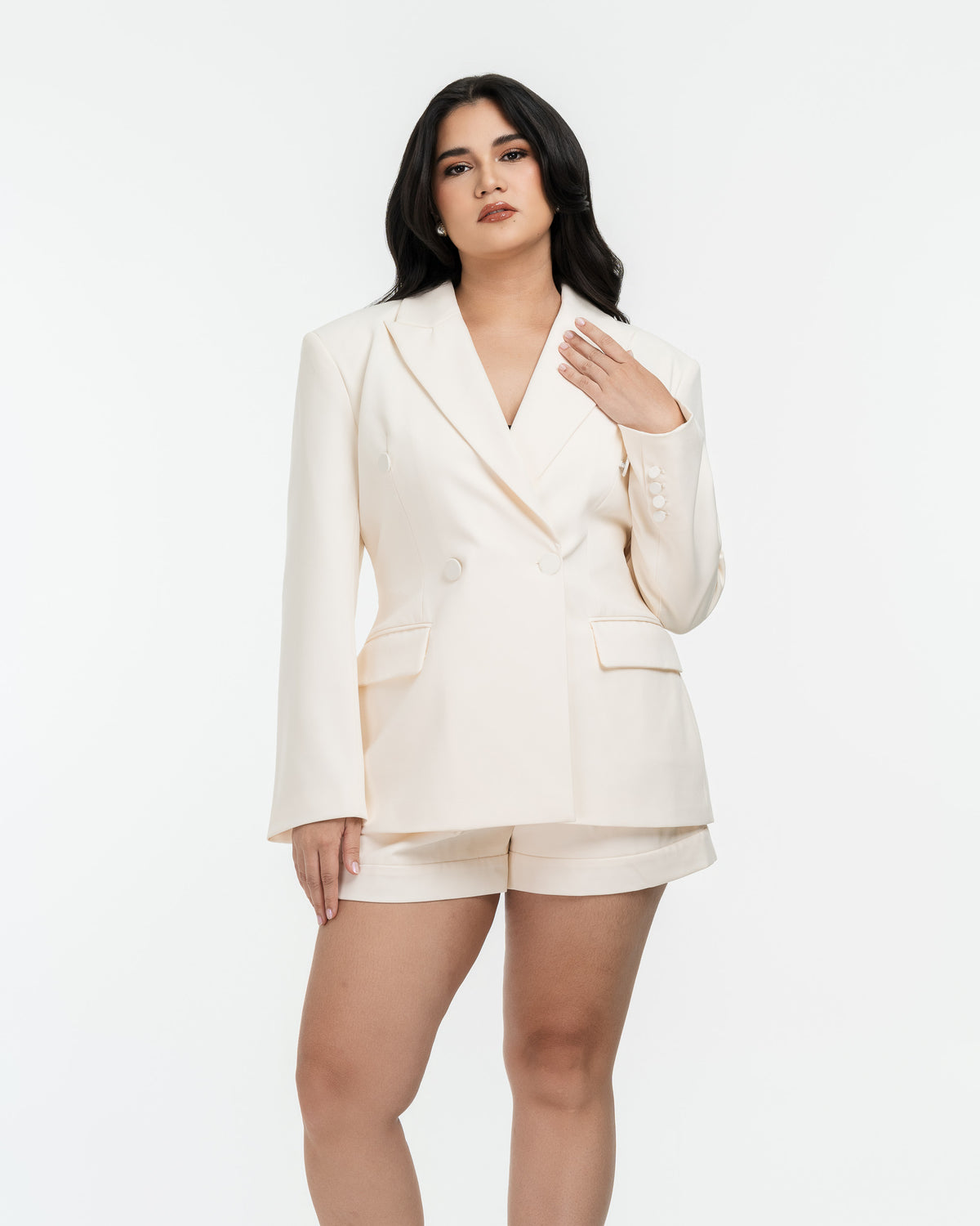 Simone High-Waist Shorts