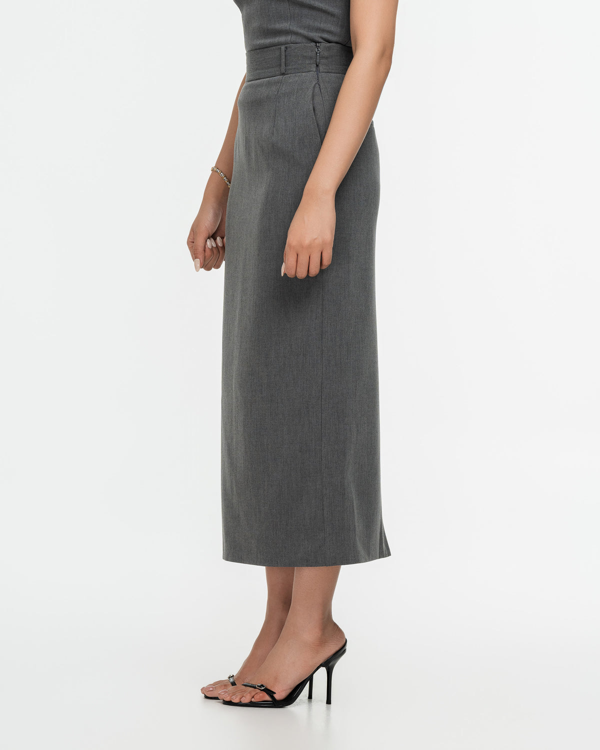 Yvette High-Waist Pencil Skirt