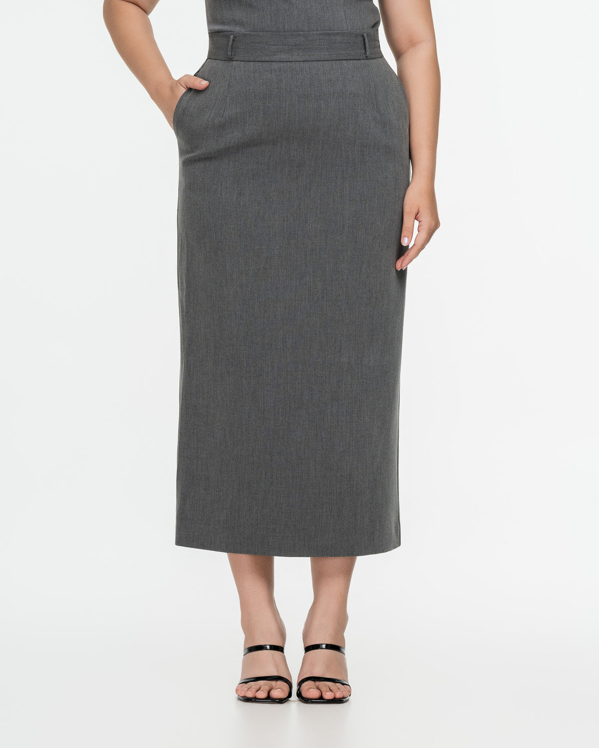 Yvette High-Waist Pencil Skirt