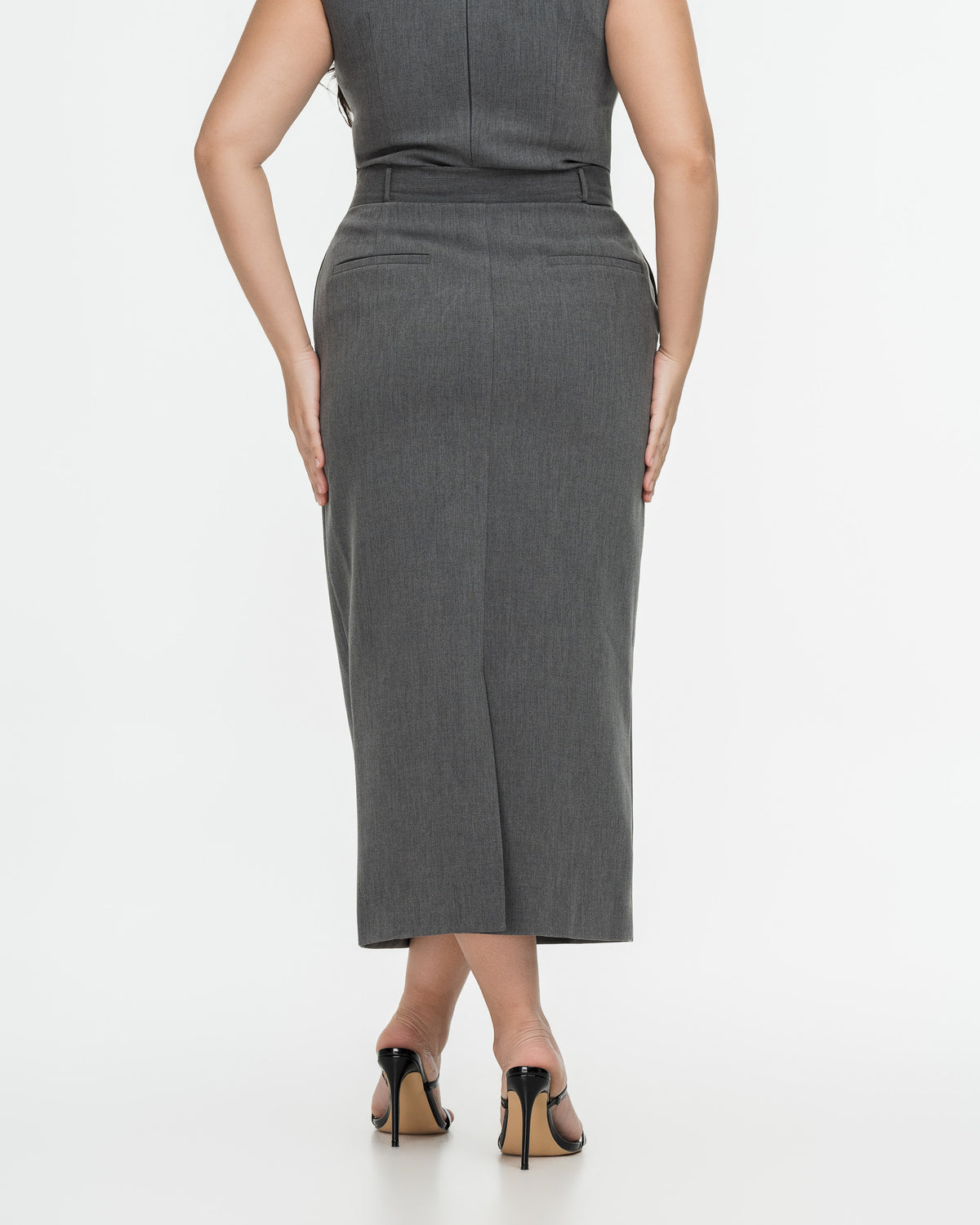 Yvette High-Waist Pencil Skirt