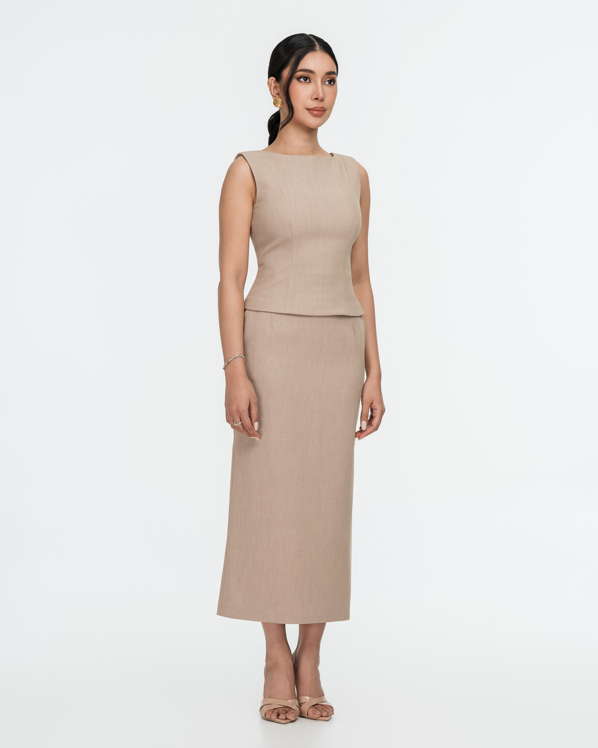 Yvette High-Waist Pencil Skirt