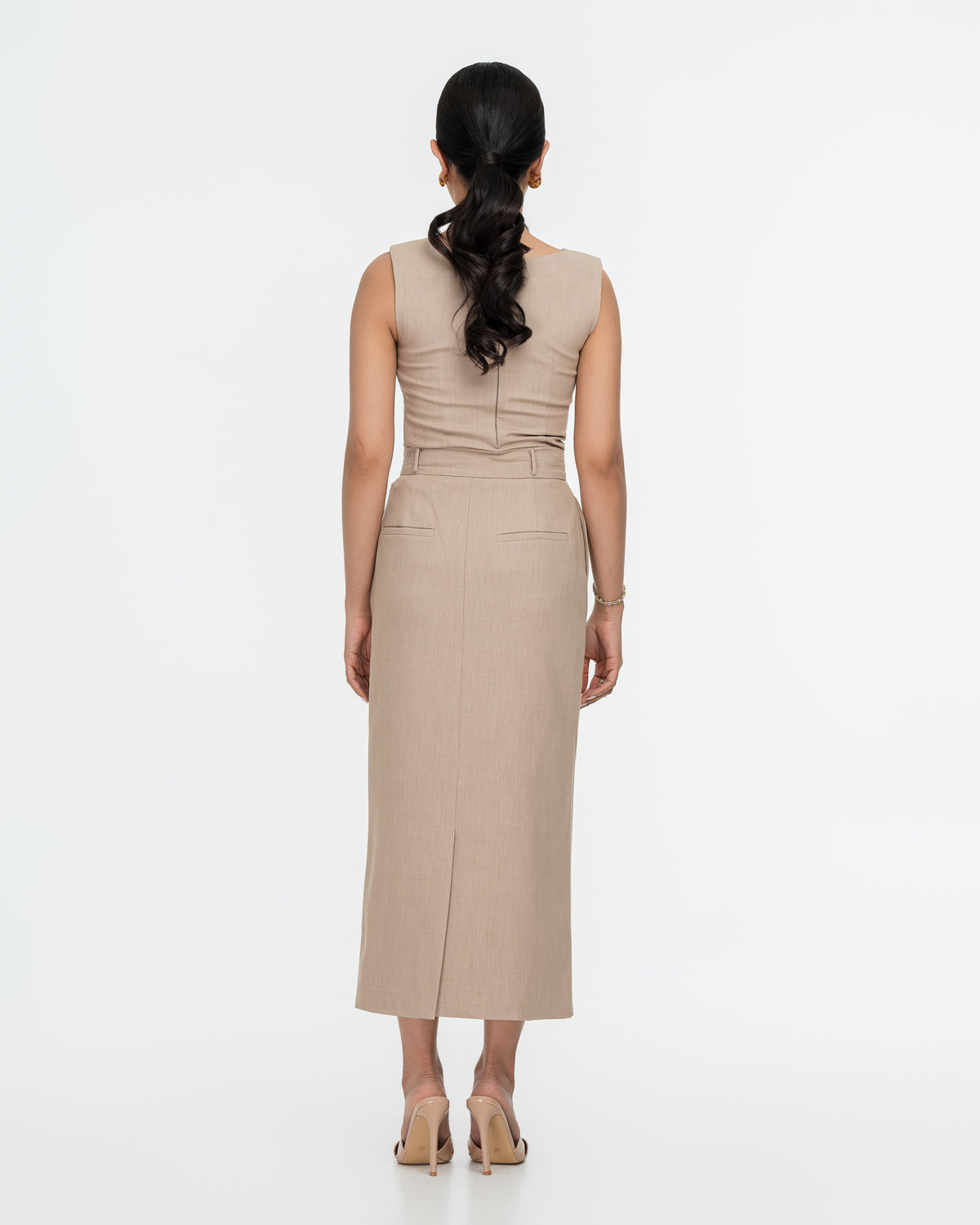 Yvette High-Waist Pencil Skirt