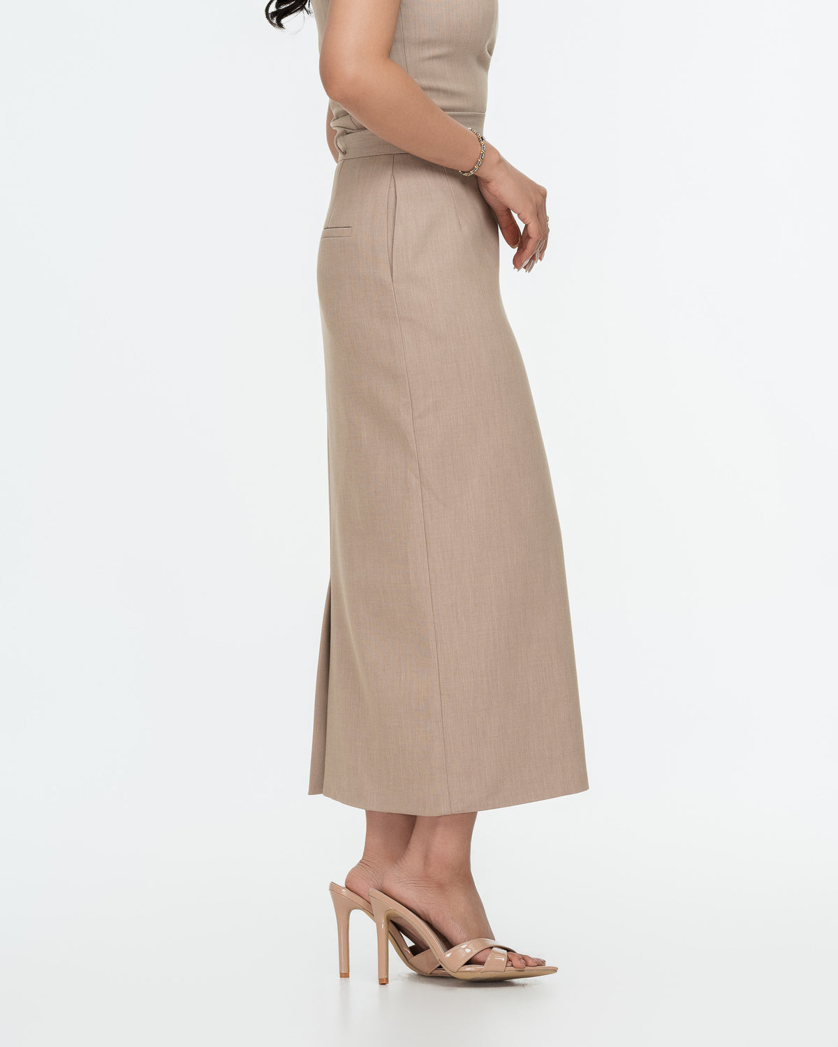 Yvette High-Waist Pencil Skirt