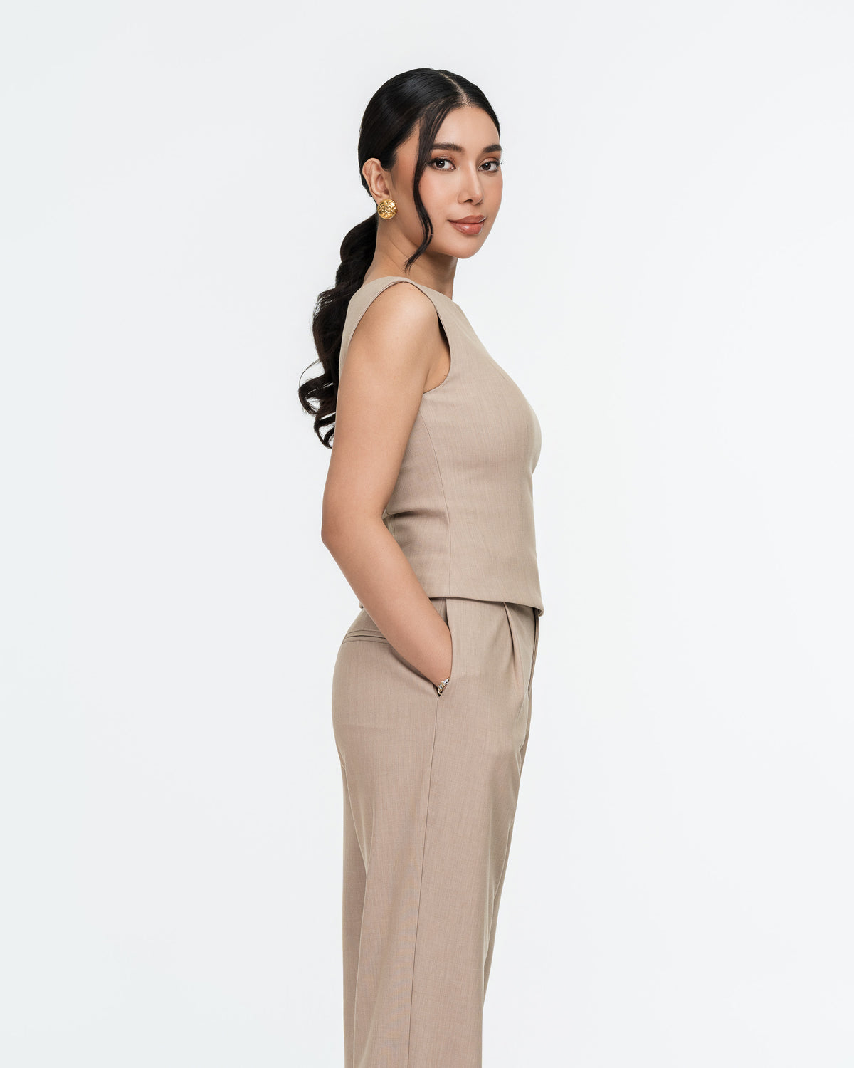Yvette High-Waist Trouser