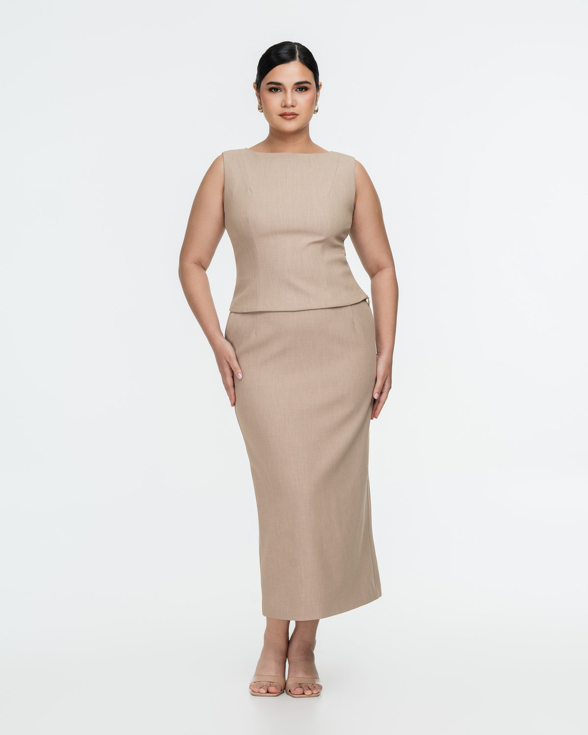 Yvette High-Waist Pencil Skirt
