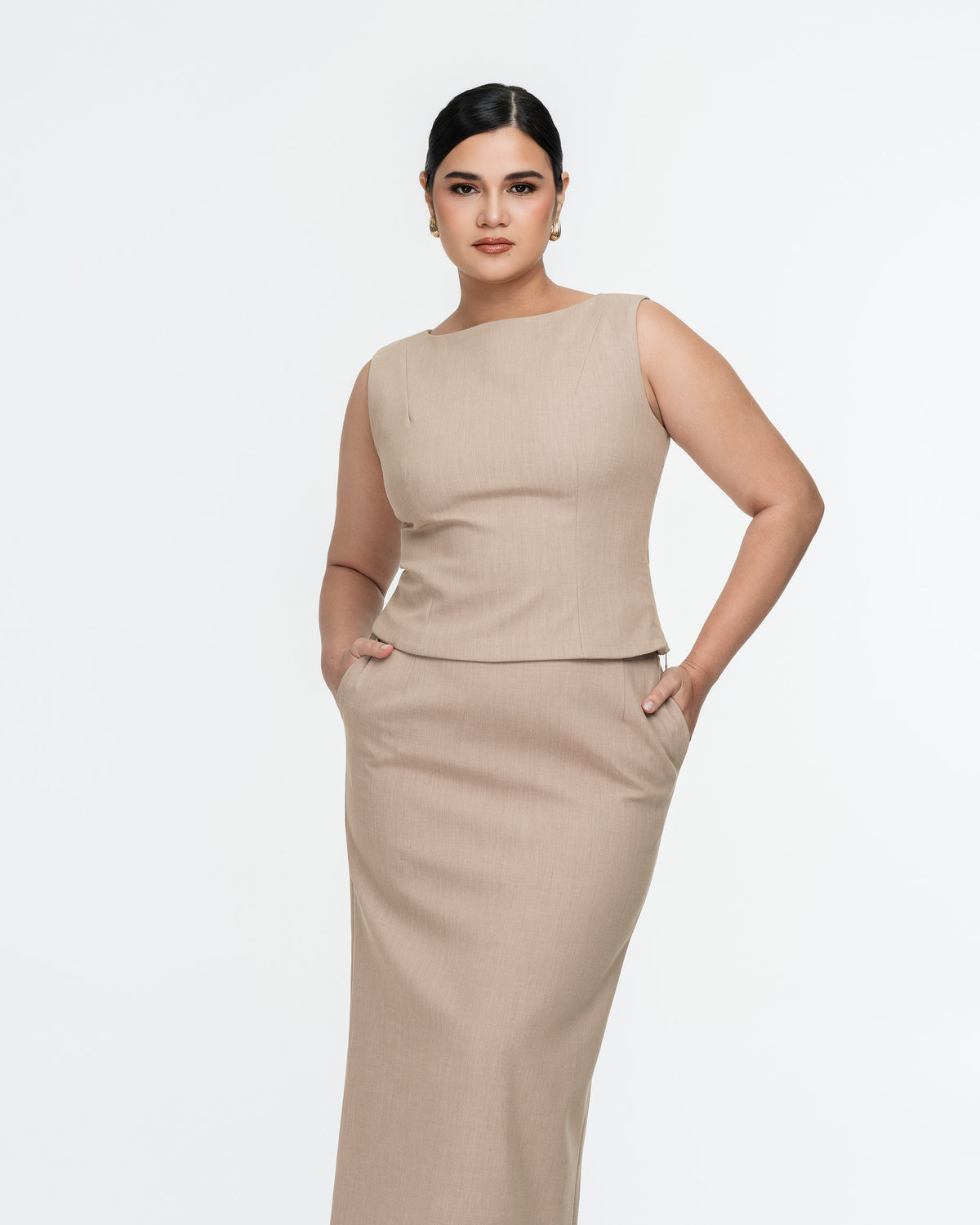 Yvette Boat Neck Top