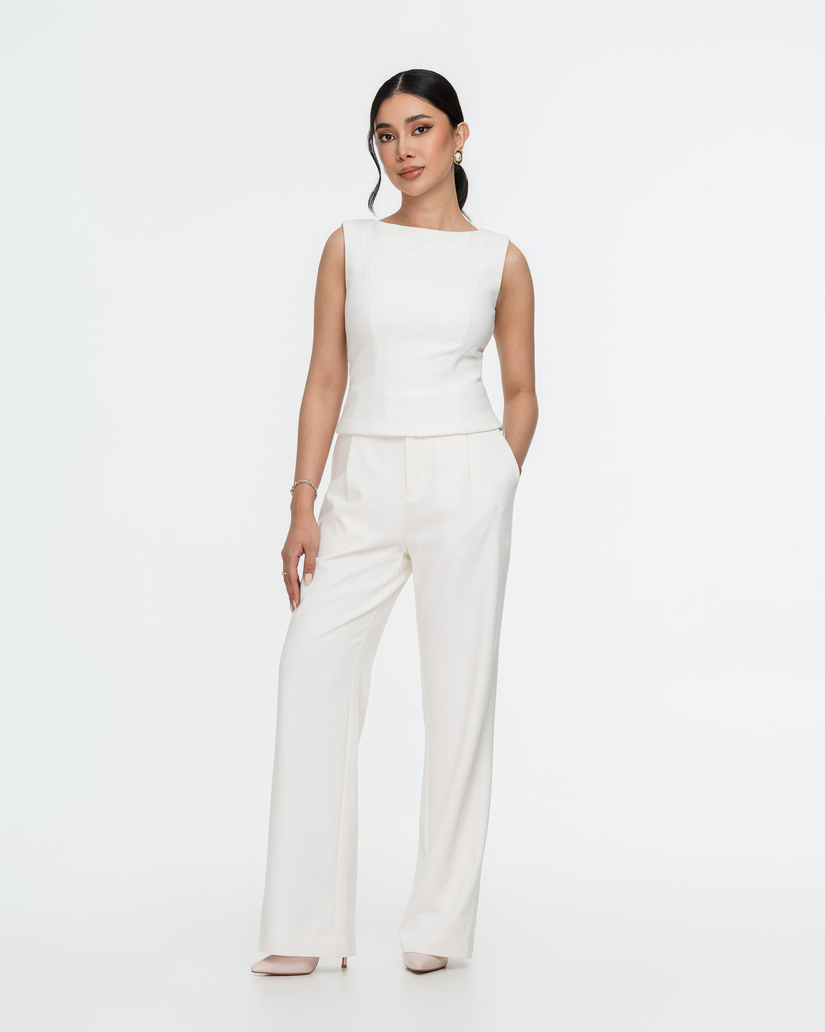 Yvette High-Waist Trouser