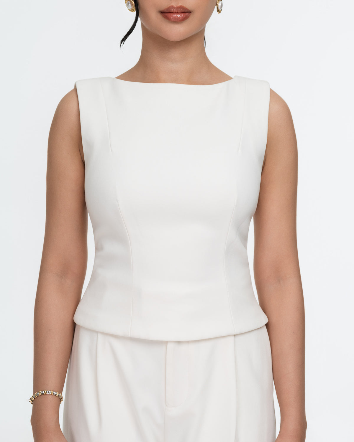 Yvette Boat Neck Top