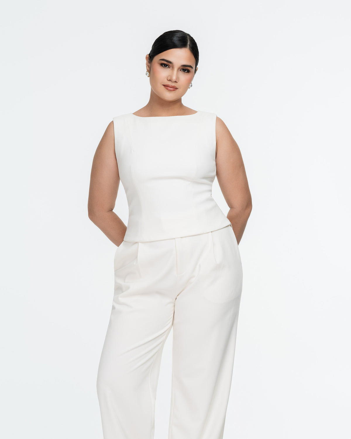 Yvette Boat Neck Top