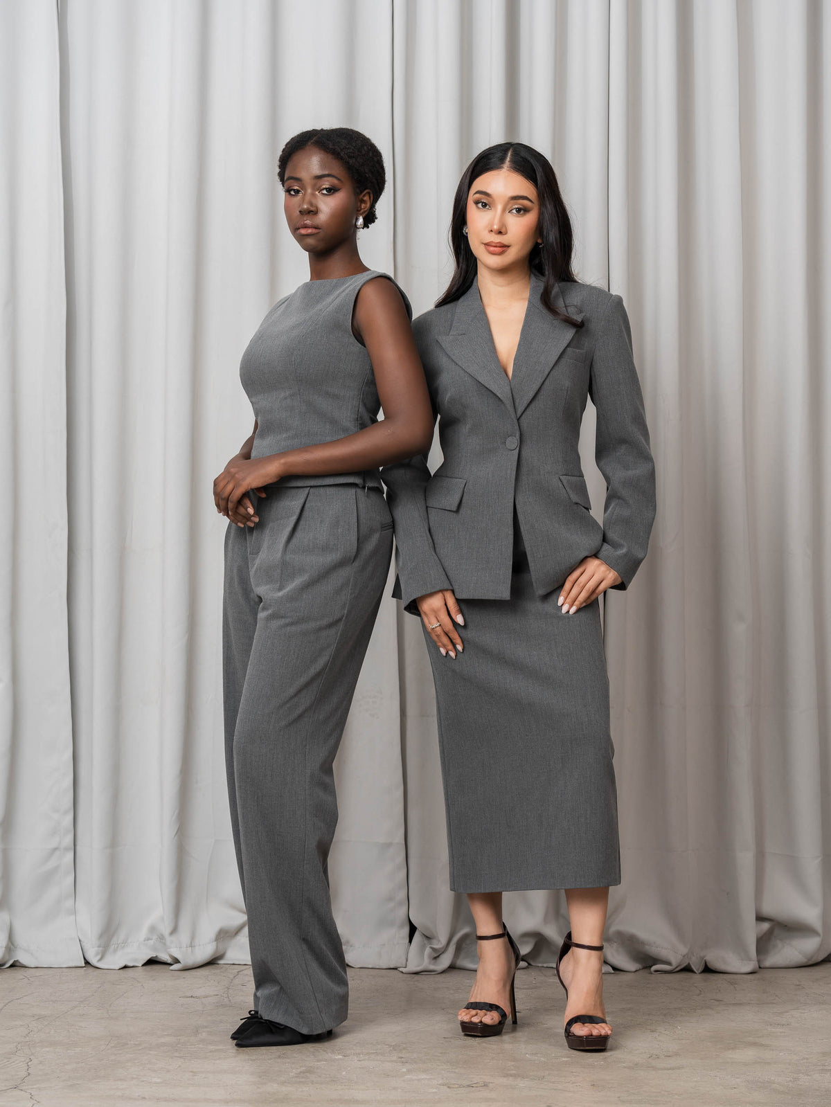 Yvette High-Waist Pencil Skirt