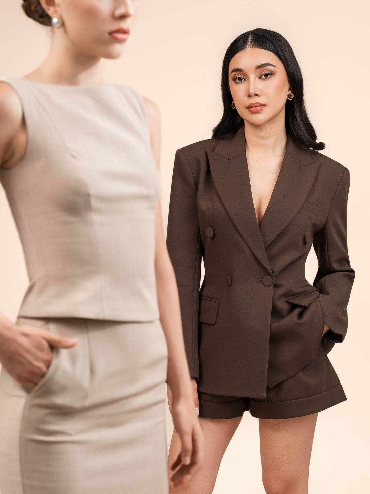Simone Double Breasted Blazer