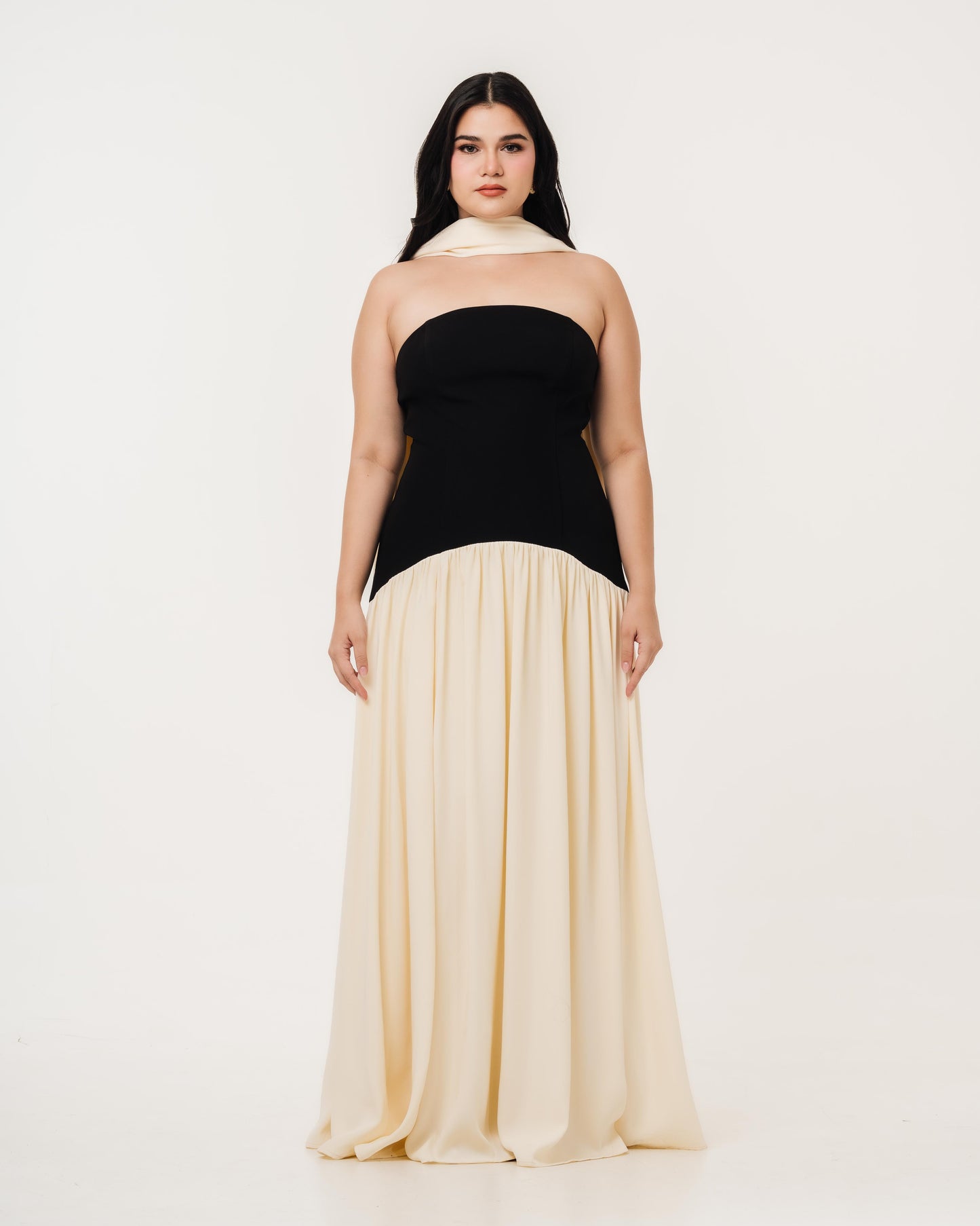 flowy tube top dress Oplxuo Women 2025 Summer Elegant Strapless Maxi Dress Tube Top Dress A Line Flowy Long Wedding Party Cocktail Dresses, Women's, Size: 2XL, Brown