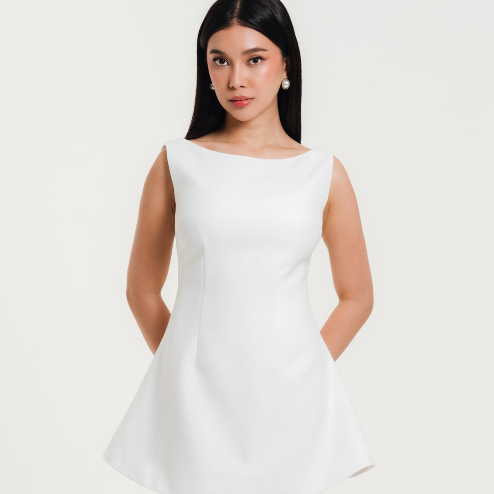 White Mini Dress